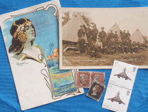 Sell your old postcards and Stamps